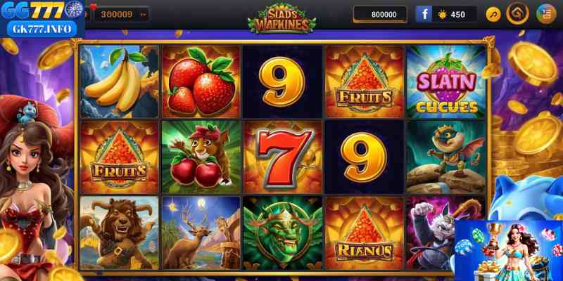 This image highlights the diversity of slot machine games themes available in today’s online casinos