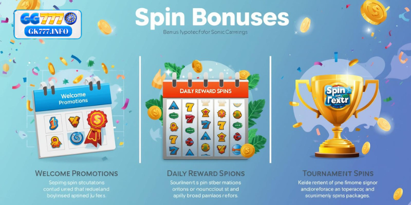 Different Types of Spin Bonuses