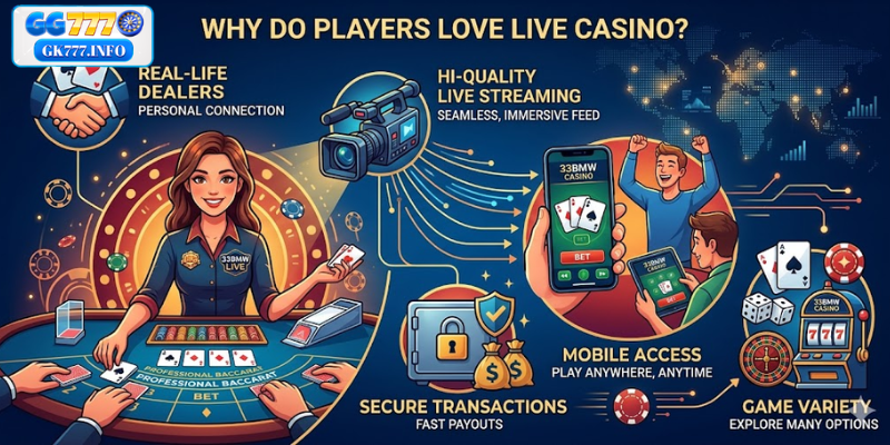 Why Players Continue Choosing Live Casino Platforms